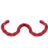 50' X 2.5" Red Tinsel Artificial Christmas Garland - Unlit