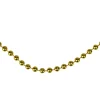 15' X 0.25" Shiny Celestial Gold Beaded Artificial Christmas Garland - Unlit